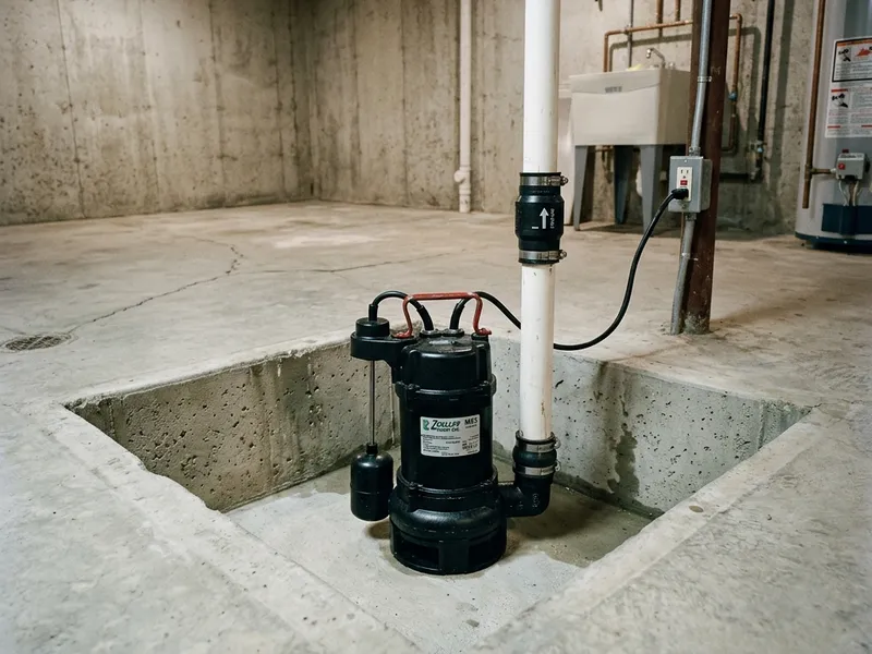 Sump Pump Installation Plumber in Levering, MI